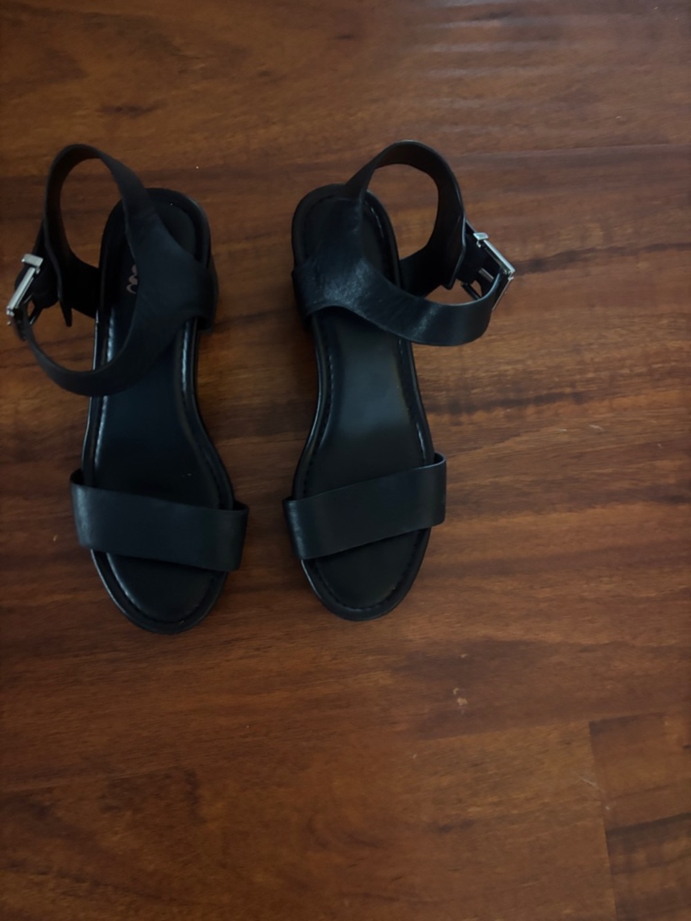 Black girls GB Ankle-Strap Sandals - Classic Minimal Design